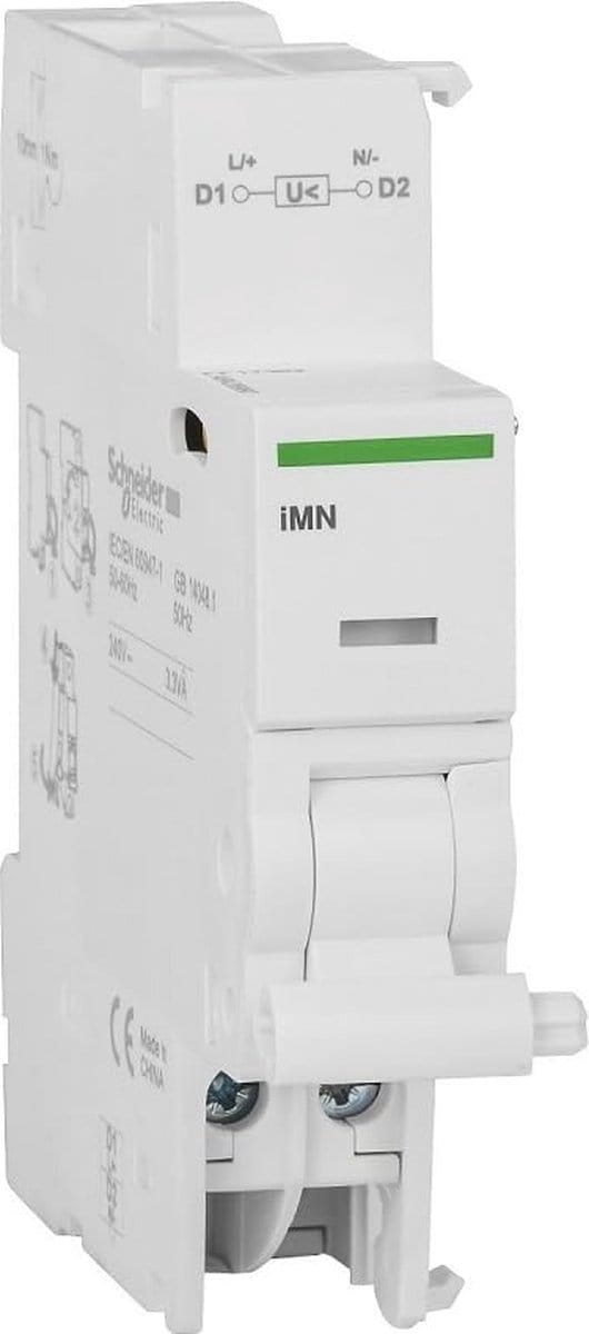 Schneider Electric Onderspanningsbeveiliging 220/240V | A9A26960 - E25R3