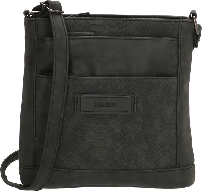 Beagles Albacele Crossbody Schoudertas - Zwart