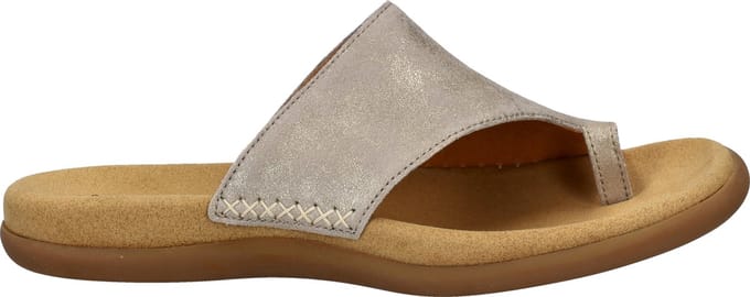 Gabor -Dames - goud - slippers & muiltjes - maat 38
