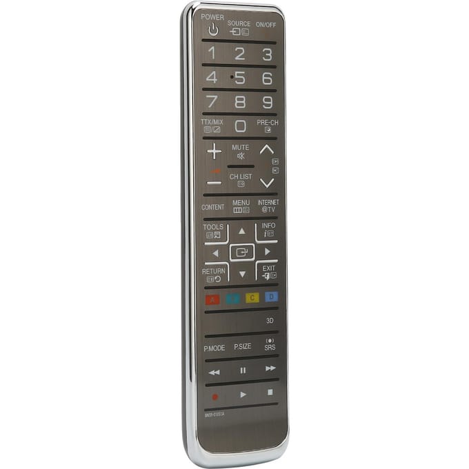 TV Afstandsbediening Professionele Grote Knoppen Vervangende Afstandsbediening voor Samsung UA40C7000 gray