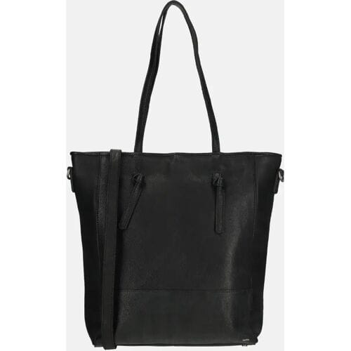 Berba | Lucca | Shopper | Schoudertas | Dames | Zwart | Leer