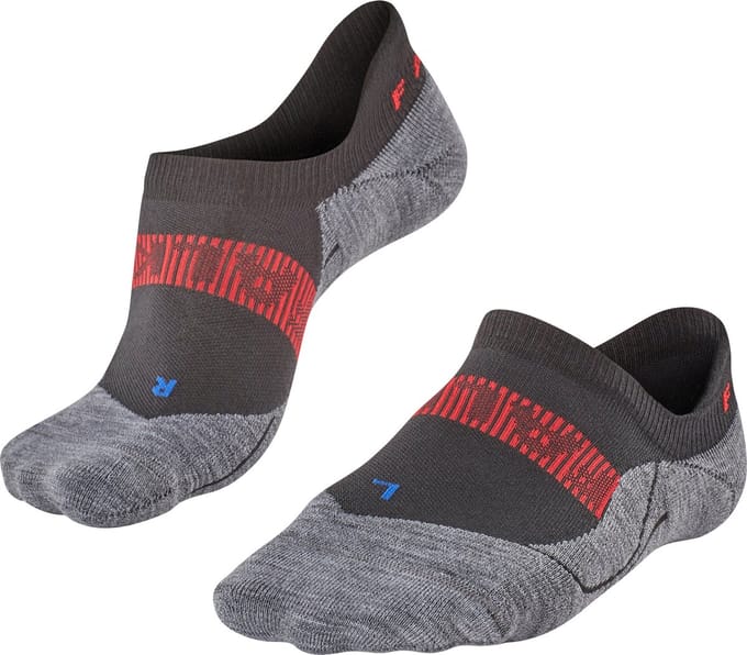 FALKE RU4 Cool Invisible anti-blaar functioneel materiaal hardloopsokken heren zwart - maat 42-43