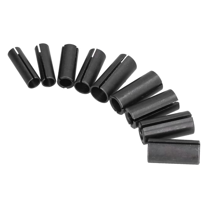 9 Stuks Router Spantang Adapter Koolstofstaal Spankop Converter Accessoire Set Kit voor Klemmen