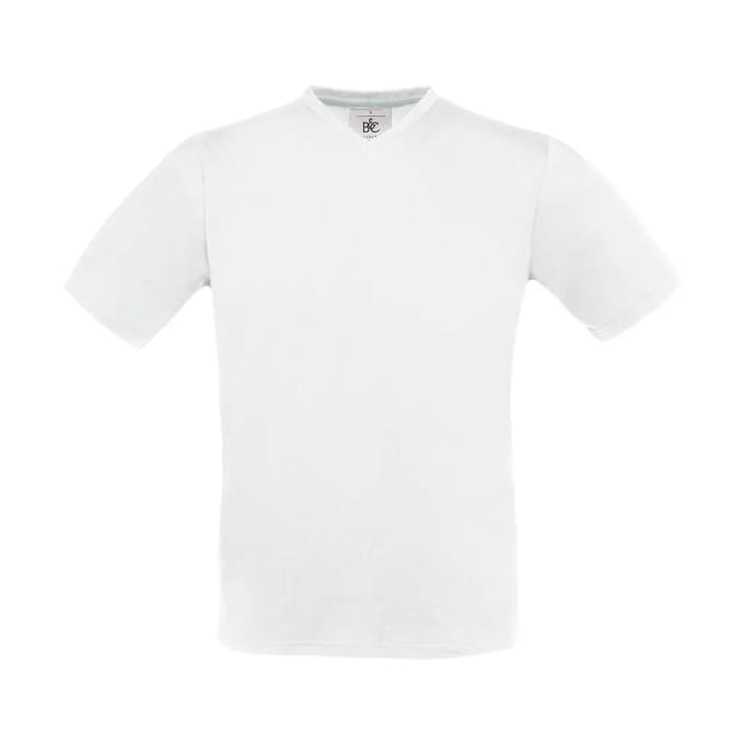 V-hals T-shirt B&C Exact
