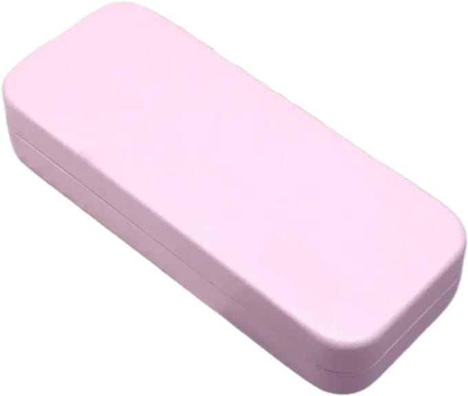 Harde Brillenkoker - Linnen Etui - Brillen Beschermen - Stevige Constructie - 16cm Lengte