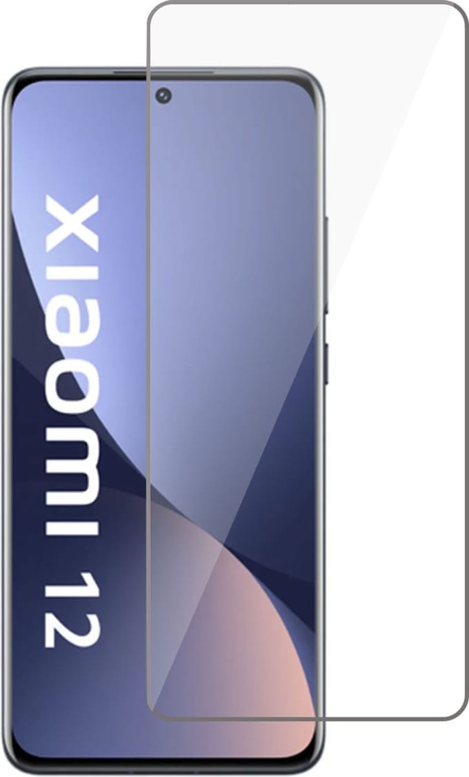 Geschikt voor Xiaomi 12 Screenprotector - Geschikt voor Xiaomi 12 Beschermglas Screen Protector 9H Glas