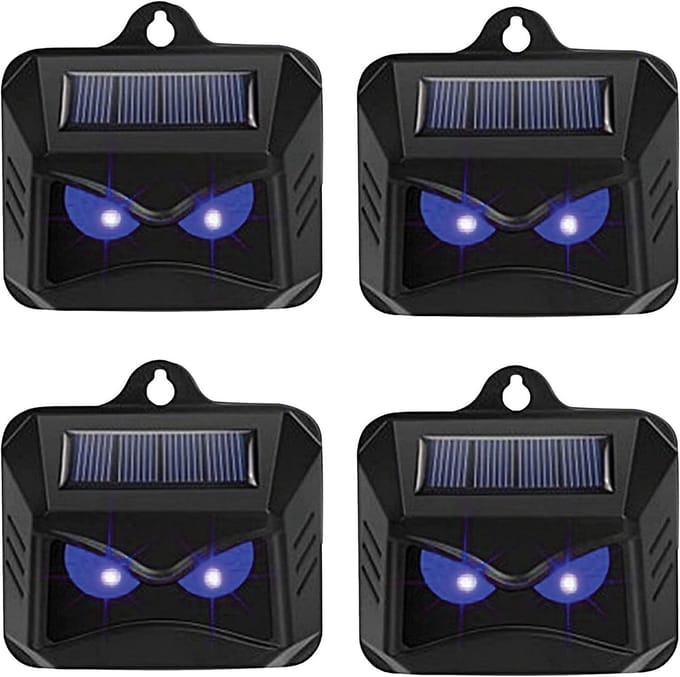 Isotronic Dierenverjager met Blauw LED licht 4 stuks