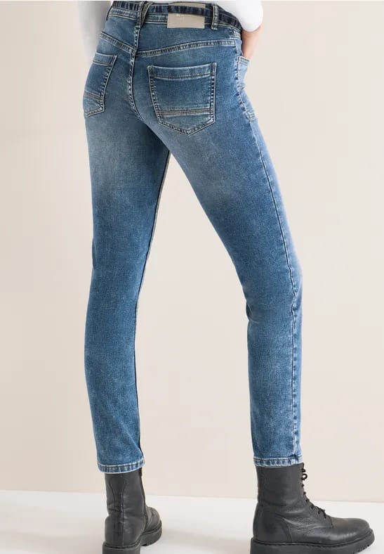 Jeans met smalle pijpen