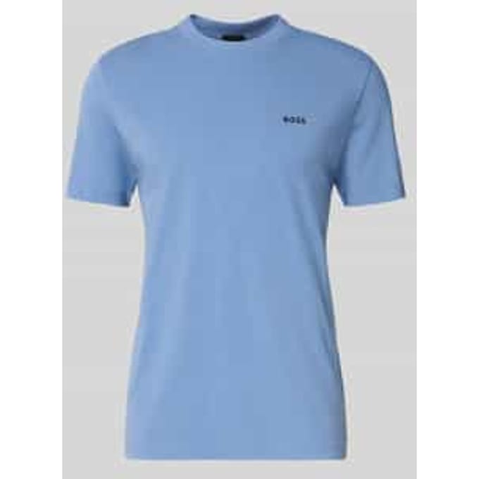 Regular fit T-shirt van katoenmix model 'TEE'
