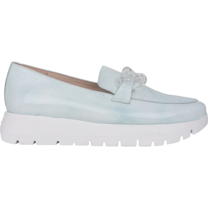 Wonders Iris - dames instapper - Blauw - maat 41 (EU) 8 (UK)