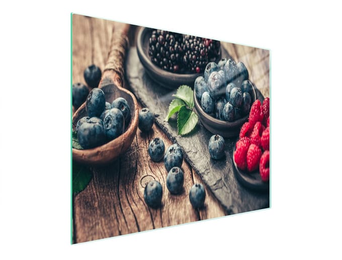 TMK ArtDeko - Snijplank - 52x30 cm - Glas - Hartvorm