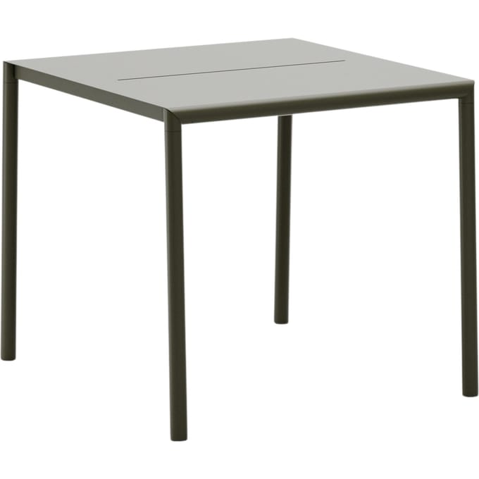 New Works May Tafel Outdoor - dark green - 85 x 85 cm