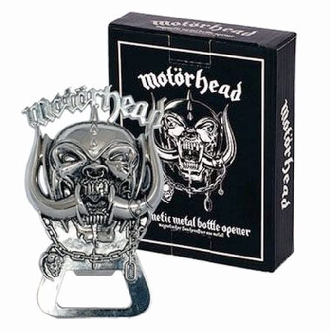 Motorhead Flessenopener War Pig 3D 10 cm Zilverkleurig