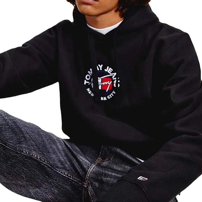 Tommy Jeans herensweatshirt met kenmerkend logo