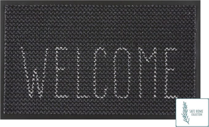 MD Entree - Deurmat - Schoonloopmat met antibacteriële werking - SAFE HOME COLLECTION - Tony - 45 x 75 cm