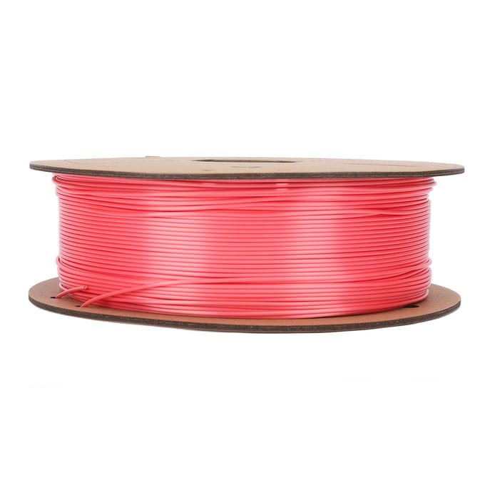 Fil PLA Soie Diamètre 1,75 mm 1 kg 2,2 lbs 40?Vitesse d'impression 500 mm/s Imprimante 3D monochrome pink