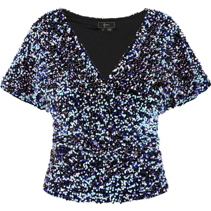 Faina Blouse Dames Blauwmunt