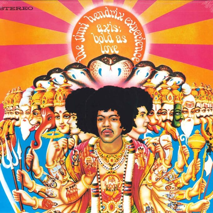 LP JIMI HENDRIX EXPERIENCE - Axis: Bold As Love 88875134521 Ervaar Hend 2015 Europa Rock black