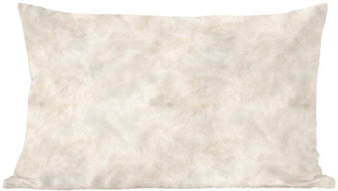Sierkussens - Kussentjes Woonkamer - 60x40 cm - Crèmebeige - Marmer - Aders