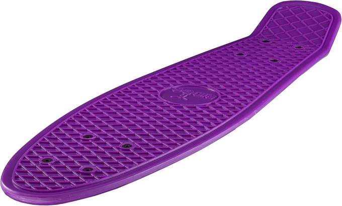 Mini Cruiser Skateboard Deck 22 Inch Compleet Witte Wielen