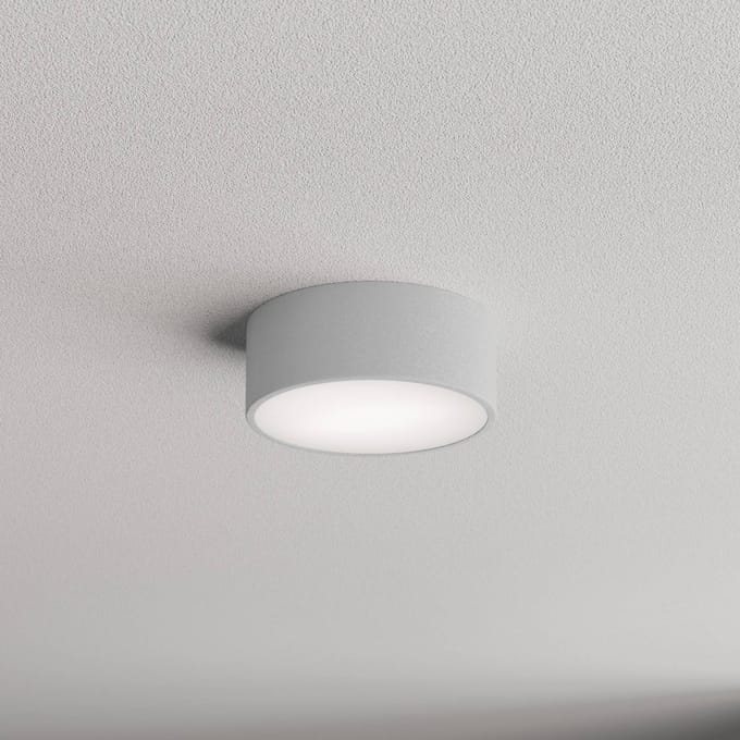 TEMAR LIGHTING Plafondlamp Cleo 200, grijs, sensor, IP20, Ø 20 cm, E27