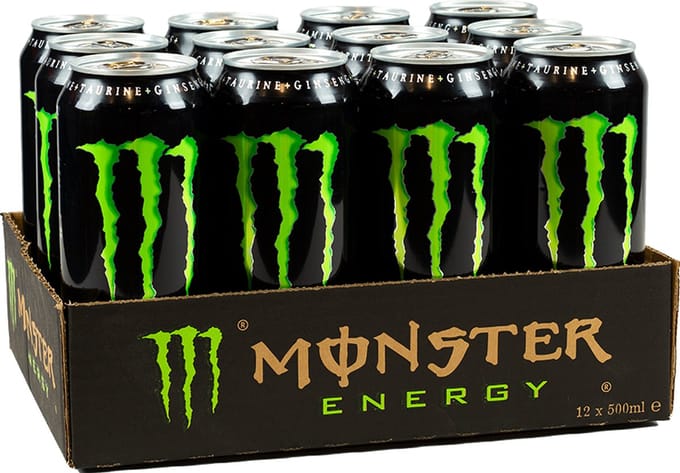 Monster Energy - Original Tray - 12 x 500 ml