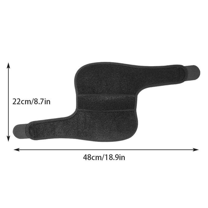 Coudière réglable Respirante Coussin de soutien du coude Compression Enveloppe de coude Manchon de soutien black
