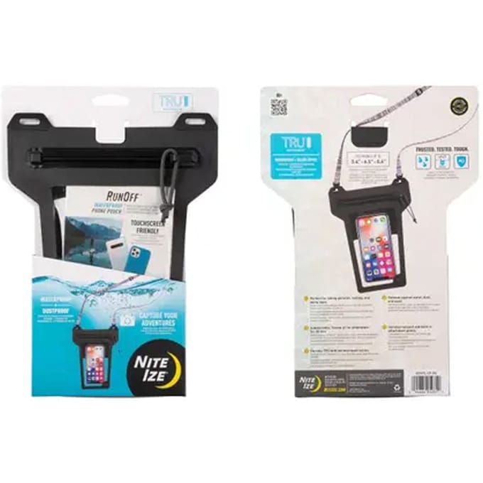 Nite Ize RunOff Waterbestendige Telefoonhoes Antraciet