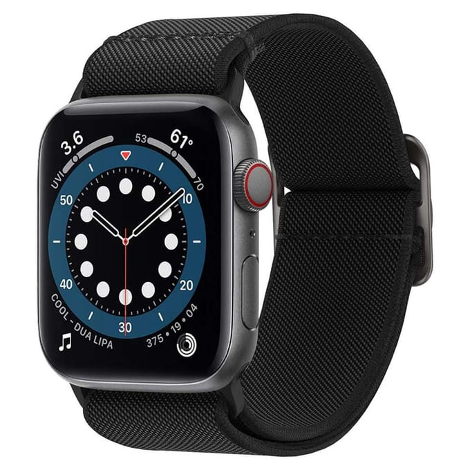 Spigen Fit Lite Apple Watch 6 / 7 / 8 / 9 / 10 / Se / Ultra 1 / 2 (44 / 45 / 46 / 49 Mm) Noir