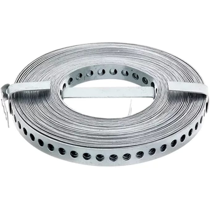 Alberts Gaatjesband - Sendzimir Verzinkt Staal - 12mm X 10m