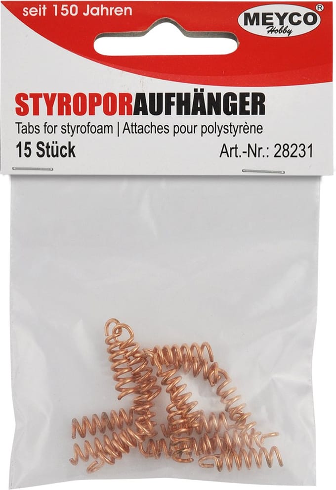 Styropor Hangers 15 stuks