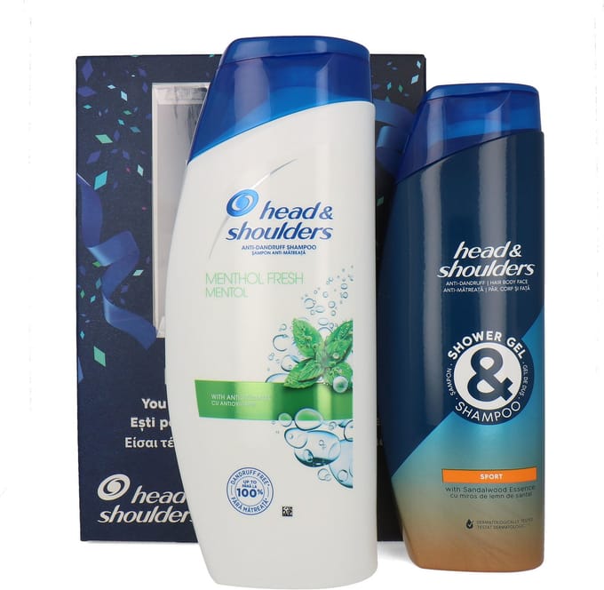 Head & Shoulders Hey Handsome Cadeauset - Mentol Fresh-Sport
