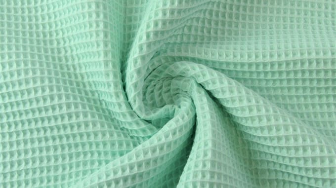 BINK Bedding Stof Katoen Wafel Mint
