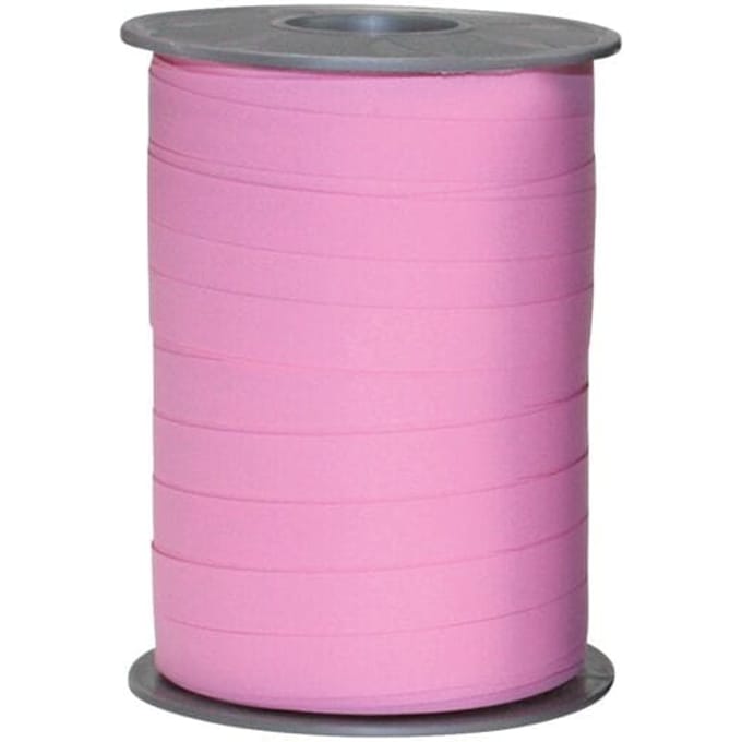 Krullint Paperlook Licht Roze Mat – Cadeaulint - 10mm