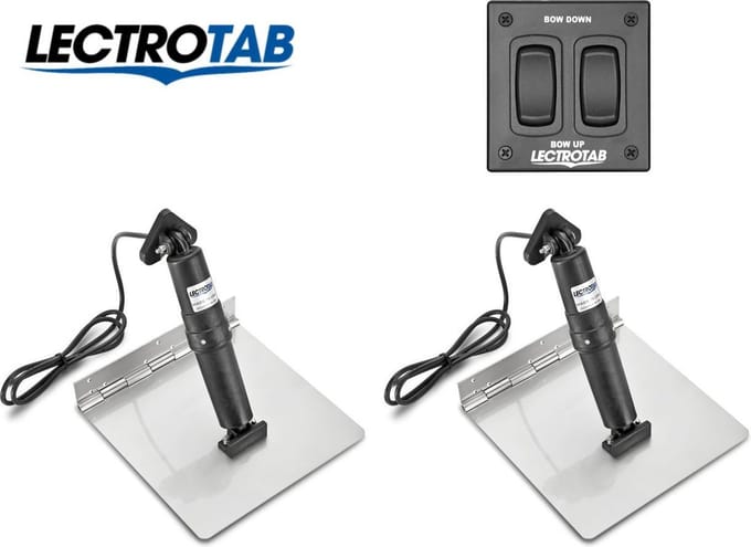Lectrotab 12 Volt RVS Trimplaten XKAF9X30