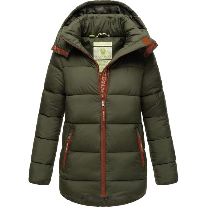Navahoo dames gewatteerde jas Wattewölkchen – Licht & Warm