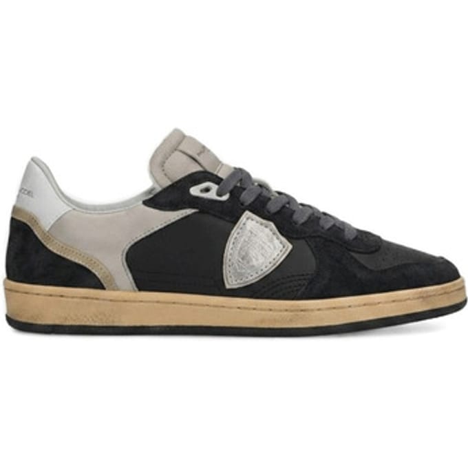 Korte Broek Philippe Model PGLU VD07 PGAL LOW MAN-VEAU DAIM NOIR GRIS
