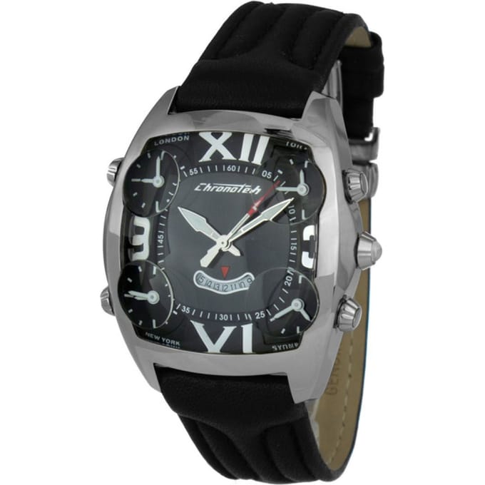 Chronotech CT7677M-02 Heren Horloge 3ATM 45mm