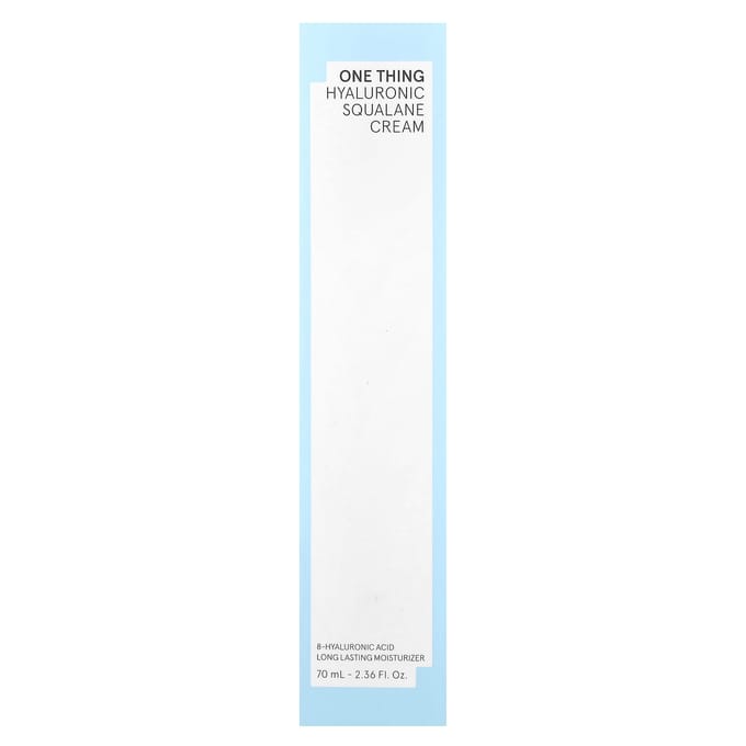Hyaluronzuur Squalane Crème, 70 ml(2.36 fl oz) white