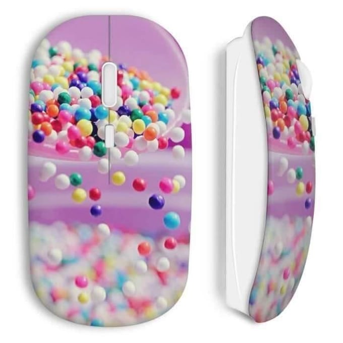 Souris Sans Fil - Colorful - Candy Ball - Multicolore - USB - Optique