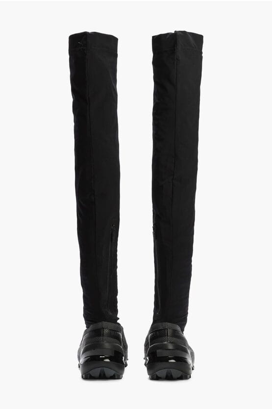 SALOMON X MM6 CROSSWADER sokkenlaarzen met studs in zwart