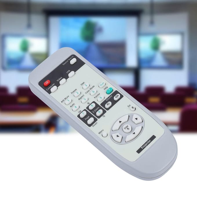 Vervangende Universele Projector Afstandsbediening Voor EPSON EMP7800 EMP7850 white