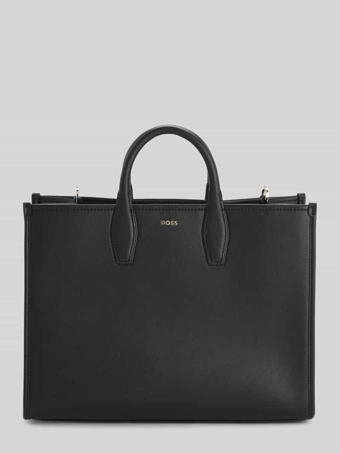 BOSS handtas schoudertas Sandy Tote Bag Black zwart