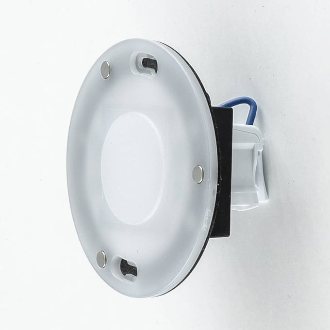 EVN LR230 LED wand inbouwlamp direct roestvrij staal