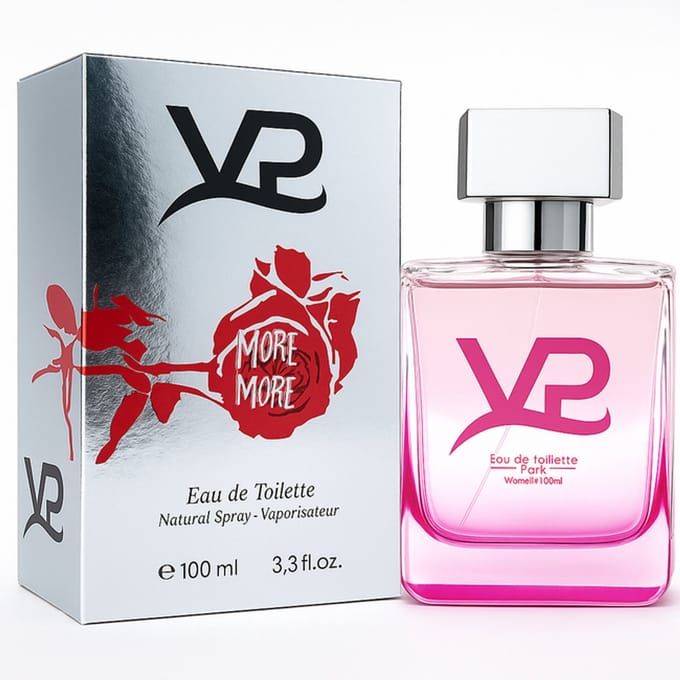 VP More More Eau de Toilette Damesparfum 100 ml – Fruitig, Vrouwelijk en Langdurig