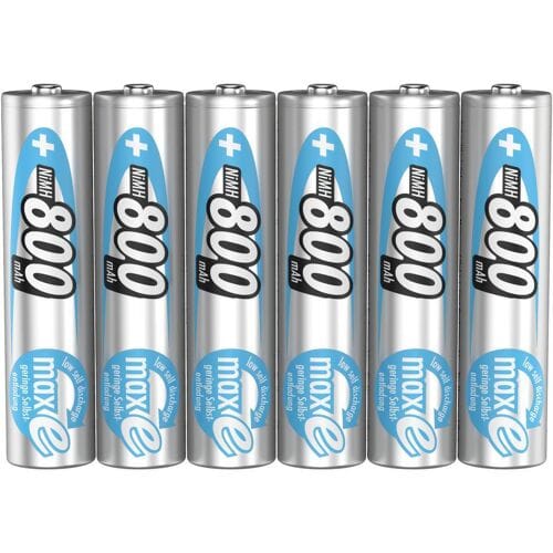 Ansmann maxE HR03 Oplaadbare AAA batterij (potlood) NiMH 800 mAh 1.2 V 6 stuk(s)