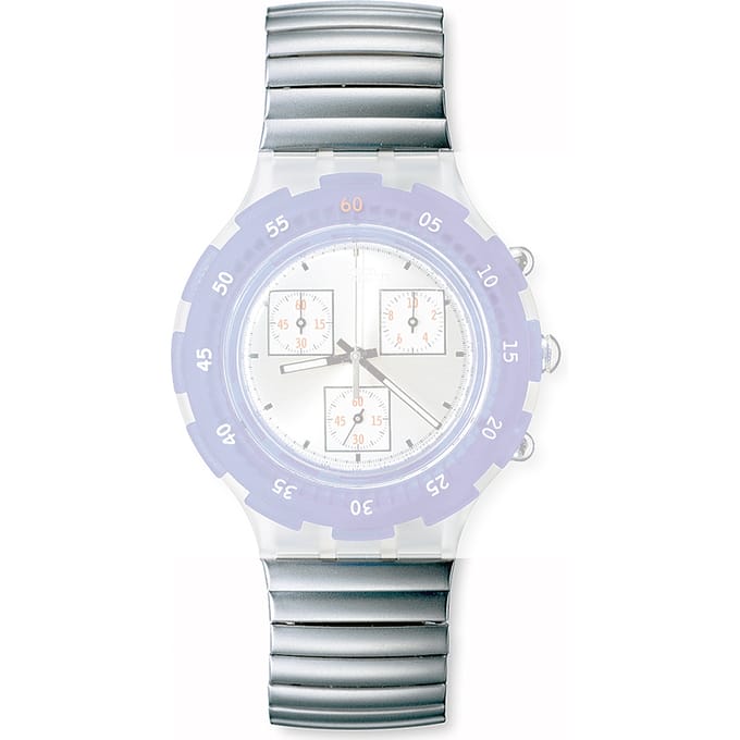 Swatch Plastic - Aquachrono - SB ASBK117A SBK117 Blue Ring Large band