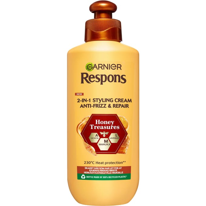 Garnier Respons 2-in-1 Leave-in Creams Honey 200 ml