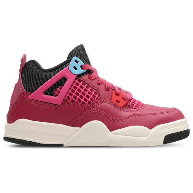 Jordan Retro 4 Peuterschoenen - Paars - Maat 29.5 - Leer