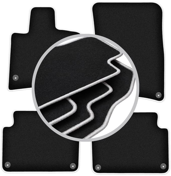 CARLUX-SILVER automatten voor: Audi Q7 I 4L SUV (2005-2015)
